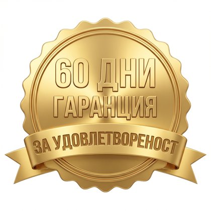60 дни гаранция за удовлетвореност